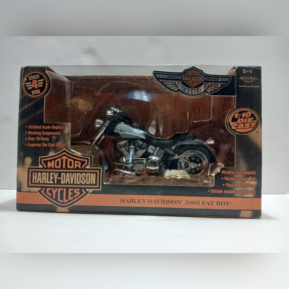 Harley-Davidson 2003 Fat Boy Die-Cast Model